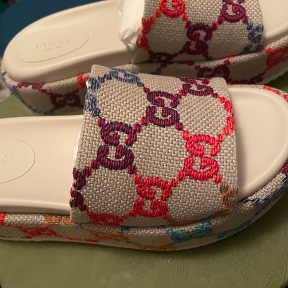 Gucci GG Platform MultiColor - Picture 2 of 3